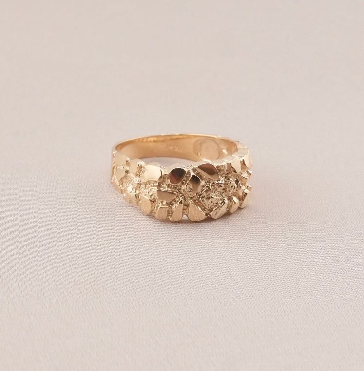 14K Nugget Ring