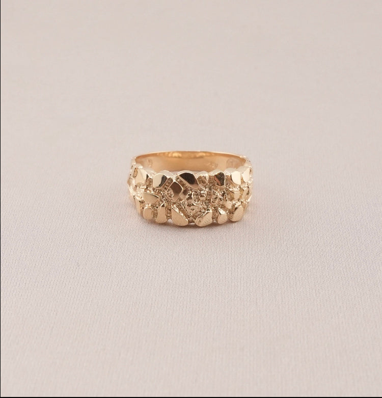 14K Nugget Ring