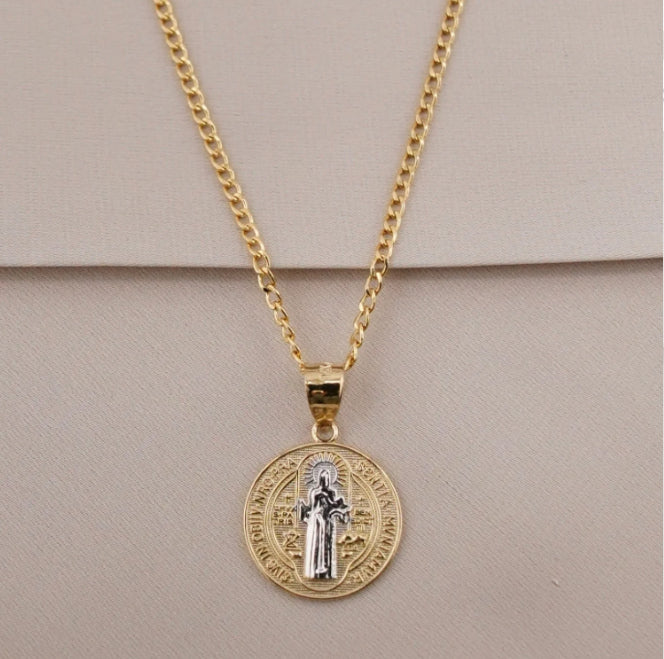 14K Gold Small Benito Chain Set
