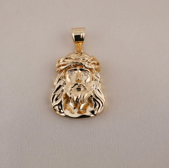 14K Jesus Head